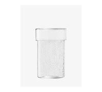 LSA Wicker Collection Mouth Blown Glass Container with Lid H24.5cm