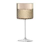 LSA Wicker Wine Glasses 320ml Taupe Set of 2
