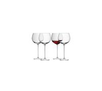 LSA International Wine Balloon Glass 570 ml Clear, 4 Count (Pack of 1)