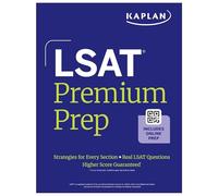 LSAT Premium Prep: Strategies for Every Section + Real Lsat Questions + Online (Kaplan Test Prep)
