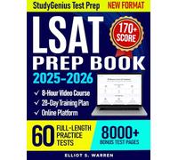 LSAT Prep Book: 60 Full-Length Tests, Online Simulator & Flashcards | High-Scorer Tactics in a 28-Day Plan | Dominate Logical Reasoning & Reading | Built for the New Digital Format & Top Law Schools