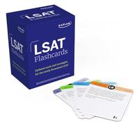 LSAT Prep Flashcards: Updated cards and strategies for the newly formatted LSAT (Kaplan Test Prep)