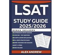 LSAT STUDY GUIDE 2025/2026: Complete Exam Preps and Full Length Strategies with 1000+ Practice Test Questions to Master Logical Reasoning, Games, and ... Every Subject: Study Guides for Success)
