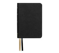 LSB Compact Bible, Black Cowhide