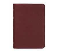 LSB Compact Bible, Burgundy Cowhide: Paste-Down Burgundy Cowhide (Lsb)