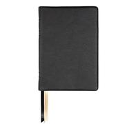Lsb Giant Print Reference Edition, Paste-Down Black Cowhide
