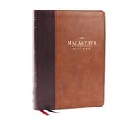LSB, MacArthur Study Bible, Brown Leathersoft, Comfort Print, Thumb Indexed : Unleashing God's Truth One Verse at a Time (Holy Bible, Legacy Standard Bible)