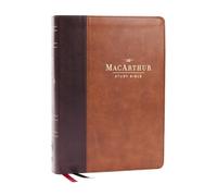 LSB, MacArthur Study Bible, Brown Leathersoft, Comfort Print, Thumb Indexed: Unleashing God's Truth One Verse at a Time (Holy Bible, Legacy Standard Bible)