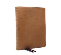 LSB, MacArthur Study Bible, Brown Premium Goatskin Leather, Comfort Print: Unleashing God's Truth One Verse at a Time (Holy Bible, Legacy Standard Bible)