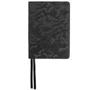Lsb Portable Paragraph Reference, Midnight Camo Paste-Down Faux Leather, Red Letter