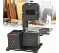 LSBHPPD 800W Vertical Bench Saw for Wood and Foam - Scroll Cutting Machine with Tilting Metal Table,70mm Cutting Height & 90mm Throat,Professional Bandsaw for Model Making and Small Parts