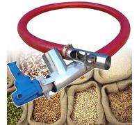 LSBHPPD Portable Grain Conveyor Auger - Heavy Duty Screw Feeder Machine with High Suction,Suitable for Cement,Sand,Powder,Pellets,Fertilizers,Feed & Gravel,for Farms,Factories & Households