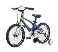 LSBIKE Kids Bike 14 16 18 Inch Magnesium Alloy Boys Girls Children Bicycle with Stabilizers Ages 2-9 Years Blue Pink Bicycle Double Brakes Training Wheel Freestyle Children Bike (14 inch Blue)
