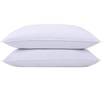 LSC Hotel Quality Pillows 2 Pack Soft Hollowfibre Bounce Back Bed Pillows for Sleeping Hypoallergenic & Breathable Pillow Premium Comfort for Back Side & Stomach Sleepers (PACK OF 2)