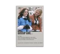 LSCUTBN Poster for The Gossip Girl TV Show Poster Decorative Painting Canvas Wall Posters And Art Picture Print Modern Family Bedroom Decor Posters 12x18inch(30x45cm)