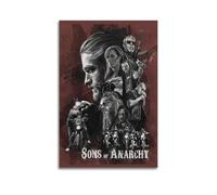 LSCUTBN Poster for The Sons of Anarchy TV Series Poster Decorative Painting Canvas Wall Posters And Art Picture Print Modern Family Bedroom Decor Posters 08x12inch(20x30cm)