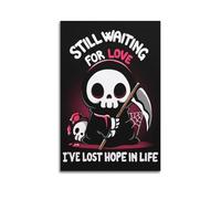 LSCUTBN Still Waiting for Love Poster Poster Decorative Painting Canvas Wall Posters And Art Picture Print Modern Family Bedroom Decor Posters 24x36inch(60x90cm)