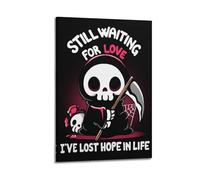 LSCUTBN Still Waiting for Love Poster Poster Decorative Painting Canvas Wall Posters And Art Picture Print Modern Family Bedroom Decor Posters 16x24inch(40x60cm)
