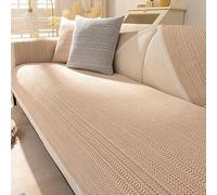 LSd Sofa Cover AntiSlip Protector for Leather Fur Fits 2/3/4 Seater Corner Sofas Washable andSize: 60x60cm Color: A