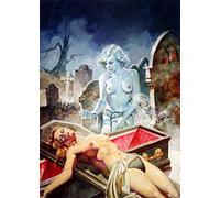 Lsdakoop DIY Oil Paint by Number Crafts Graphy DIY Oil Painting Adult Paint by Number Kits Acrylic Painting-Naked Sexy Woman Body Art 15.80X 19.70 Inch-Pattern 7