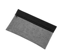 LSDLOUYAQNG Black Pencil case Basic Pencil Case Polyester Pencil Pouches Light Weight Portable Pen Organizers Storage Bag Travel Makeup Bag for Office Writing Tool Storage(Grey)