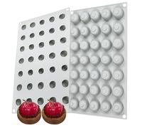 LSDLOUYAQNG Chocolate moulds 2PCS Cherry Shape Silicone Molds Silicone Molds for Baking Mousse Cake, 3D Silicone Baking for Candy Pastry Chocolate Truffle Cupcake Jelly Cookie Pudding Cake Decoration
