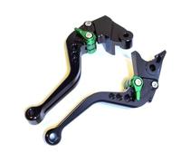 LSDSAAZA Motorcycle Brake Clutch Levers for Kawasaki for Vulcan S 650 2015-2025 for VERSYS 2015-2024 for Z900 2017-2024 Brake Clutch Levers(147MM Black-Green)