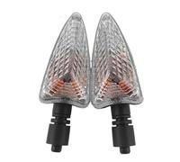 LSDSAAZA Motorcycle Turn Signal Light For Triumph For Daytona 675/R Tiger 800/XC 2PCS Motorcycle Turn Signal Lights Front Rear Indicator(36mm Clear)