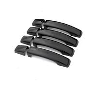 LSDSAAZA Sliding Exterior Handle Car Exterior Door Handle Pull Cover Glossy Black Trim for Land for Rover for Range for Sport for Discovery 4 LR4 for Freelander(Type A)