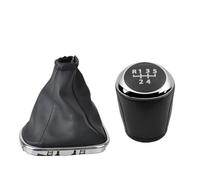 LSDSAAZA Stick Gaiter Boot Cover for Chevrolet for Chevy for Cruze 2008-2015 MT Handle Speed Gaiter Boot Cover Case 5/6 Gear Shift Knob Lever Stick(5 Speed Combo)