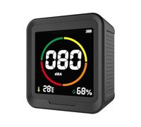 LSENLTY Upgraded 3-in-1 Decibel Meter(Temp, Humidity and Sound Level), Sound Level Meter with High Clear Backlit LCD Screen, Portable SPL Meter Range 30dBA-110dBA, Use for Home, Noisy Neighbor