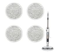 LSFOVTEN 4 Pcs Mop Pads Replacement for Shark S6002UK S7201UK S8201UK - Steam & Scrub All-in-One Cleaning Pads - Microfiber Pads for Deep Cleaning - Reusable Pads for Shark Steam Mops