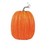 LSFYSZD 8in Foam Pumpkins for Halloween Decorating, Faux Pumpkin for Halloween Thanksgiving Christmas Holiday Party (Yellow, 8in)