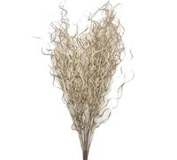 LSFYYDS Gold Sparkle Curly Ting Branch 21in Fake Leaves Plants for Christmas Decor Glitter Ting Vase Filler Artificial Floral Flower Stub Stem for Home Garden Party Wedding DIY