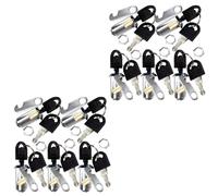 Lsgoodcare 10Pack Security Mailbox Lock Cabinet Drawer Cupboard Cam Lock 30Mm with 20 Keys, Each Lock are Different Key