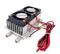 Lsgoodcare 120W Semiconductor Refrigeration Cooler Kit DIY Peltier Cooler 12V TEC1-12706 Peltier Heatsink Module kit Thermoelectric Cooler Peltier Cooling System for DIY Car Electronic Refrigerator