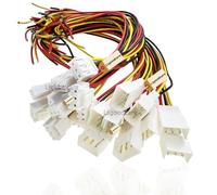 Lsgoodcare 20Pcs VH-3P 3.96mm Pitch 3Pin Female Male Header Terminal Connector Wire Line 20Awg 11.81Inch for LED Strip, Industrial Control, PCB Board Connection