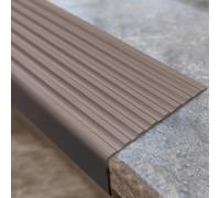 LShaped Aluminum Alloy Stair Treads & Tile Edge Trim AntiSlip Edging Strip for Step Protection Durable Floor Safety Solution for Home & Commercial Use