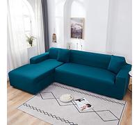 LShaped Couch Covers Soft Universal Furniture Protection Machine Washable Perfect for Kids & PetsGreenStylish Durable Easy to Clean