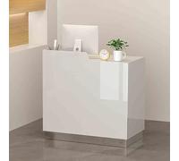 LShaped Reception Desk with Lockable Drawers Modern Office Furniture for Offices Waiting Rooms and Trade Shows SpaceSaving Design