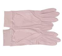 LSHARON 100% Mulberry Silk Thermal Liner Gloves for Ski, Bike, Cycle (Medium, Light Pink)
