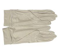 LSHARON 100% Mulberry Silk Thermal Liner Gloves (Medium, Beige) for Ski, Bike, Cycle