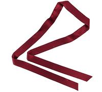 LSHARON Silk Women's 100% Mulberry Silk Scarf Thin Skinny Scarf Boyfriend Tie Necktie Choker 200cm * 4cm (Wine)