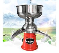 LSHFYV Electric Milk Separator, Electric Fresh Milk Cream Separator Milk Skimmer, Professional Cream Centrifugal Machine with 8L Milk Bowl, 50L/H Milk and Cream Butter Separator Machine