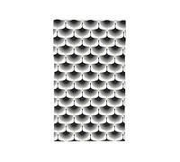 Lsjuee Art Deco Swans Black On White Towels Hand Towels Kitchen Towels for Bath Bathroom Gym Cooking Baking Face Wash Cloth 27.5x16 Inch