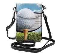 Lsjuee Golf Club Cell Phone Purse :>> Small Crossbody Leather Wallet Women Shoulder Straps Bag With Credit Card Slots 7.6x2.9 In