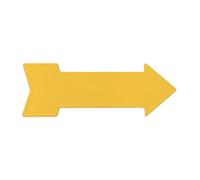 Lsjuee Personalised Metal Arrow Sign Custom Novelty Tin Arrow Metal Design Your Own Metal Entrance Exit Prompt Sign for Farm Bar Backyard Club Garage 18 x 6.3 inch