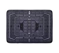 Lsjuee Rainbow Frost Six Siege Bath Mat, Bathroom Rugs Soft Bath Rugs Non Slip, Washable Floor Rug Floor Mat Home Decor for Kitchen Bedroom(16x24)