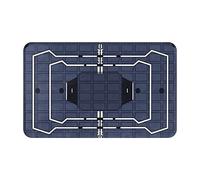Lsjuee Rainbow Frost Six Siege Bathroom Rugs Soft Bath Rugs Non Slip, Washable Cover Floor Rug Absorbent Carpets Floor Mat Home Decor for Kitchen Bedroom(16x24)