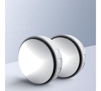 LSKJA Car Blind Spot Mirror for Mini Cooper S F54 F55 F56 F57 F60 4-Doors, Adjustable Convex Small round mirror, Easy Stick-On Installation car accessories Pack 2,C-White